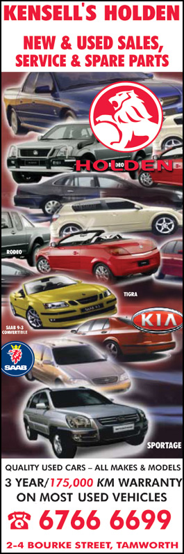 Kensell's Holden - Used Cars - 2- 4 Bourke St - Tamworth