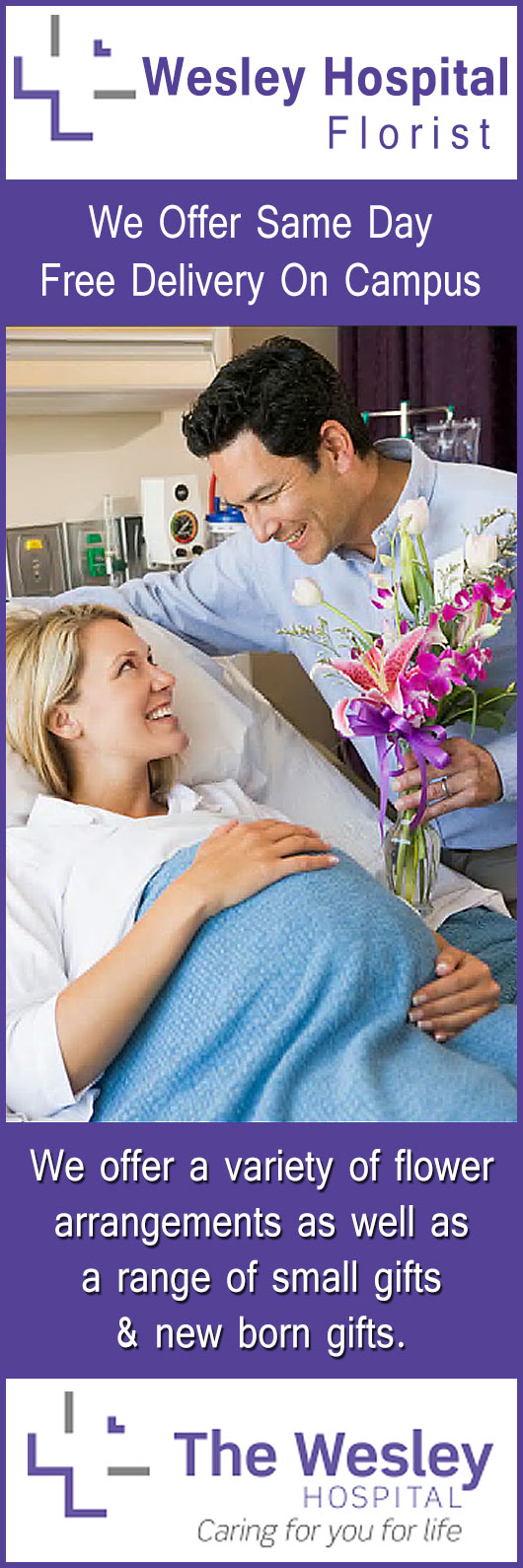 Wesley Hospital Florist Florists 451 Coronation Dr Auchenflower