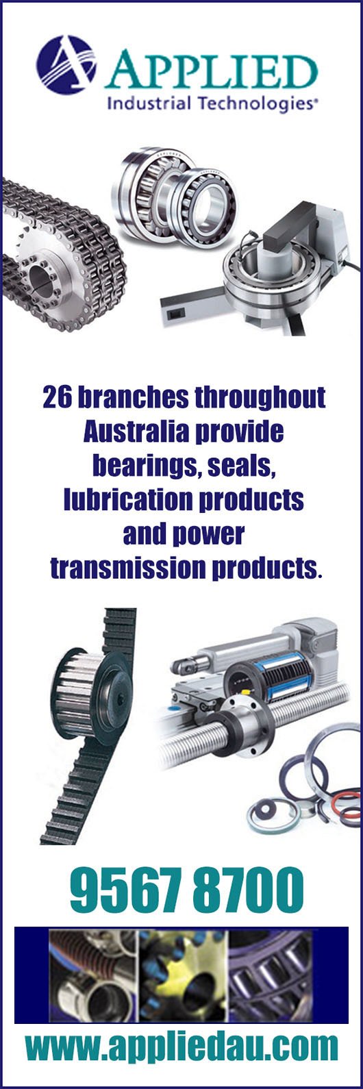 Applied Industrial Technologies Pty Ltd Bearings & Bushings SANDGATE