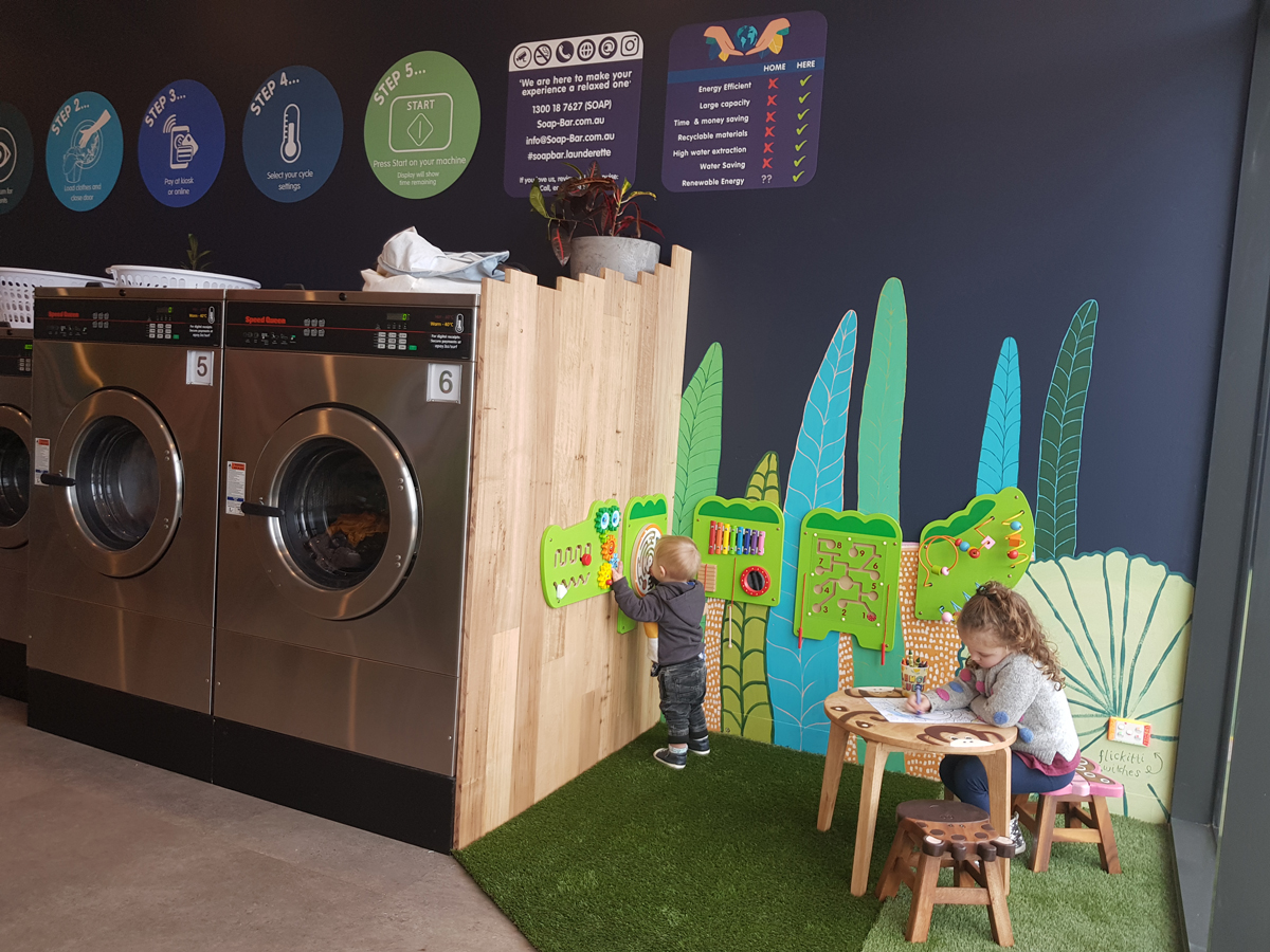 Soap Bar Launderette on The Dunes Village 222 Fischer St, Torquay, VIC