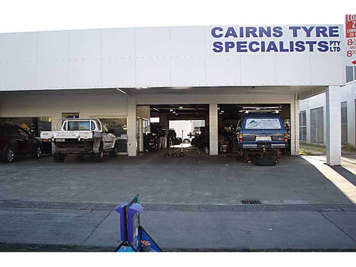 Cairns Tyre Specialists Pty Ltd Tyres 18 McLeod St Cairns