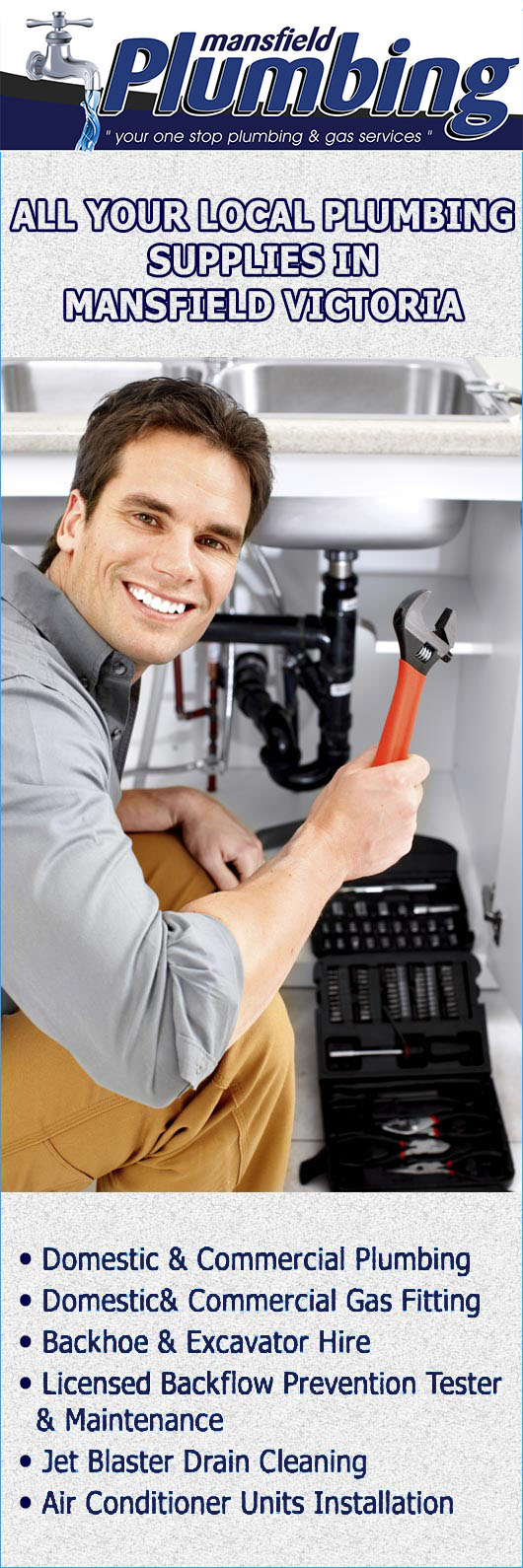 Mansfield Plumbing Plumbers & Gas Fitters 32 Kitchen St Mansfield