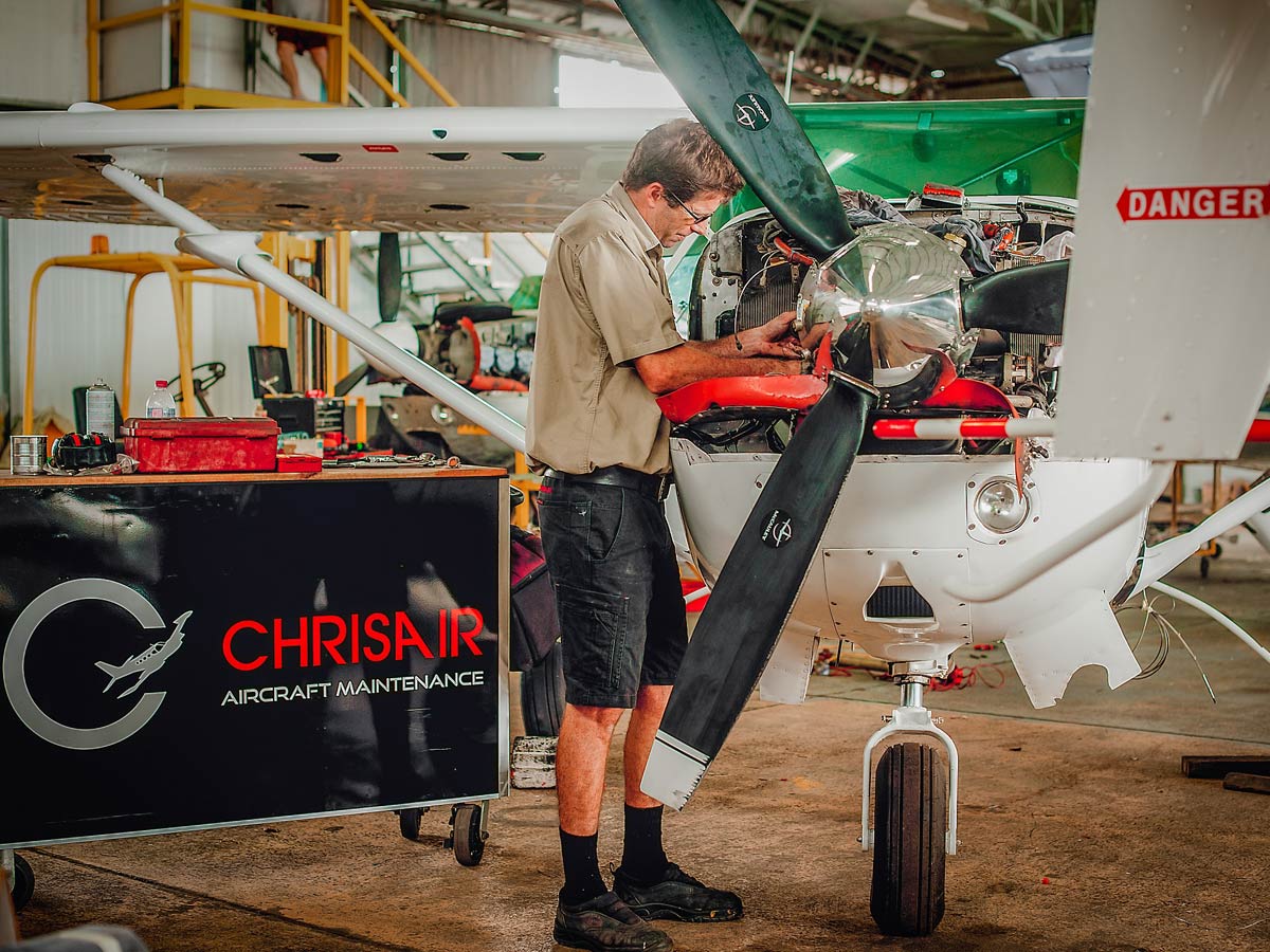 Chrisair Aircraft Maintenance Pty Ltd Aircraft Maintenance & Equipment Old Mackay Airport