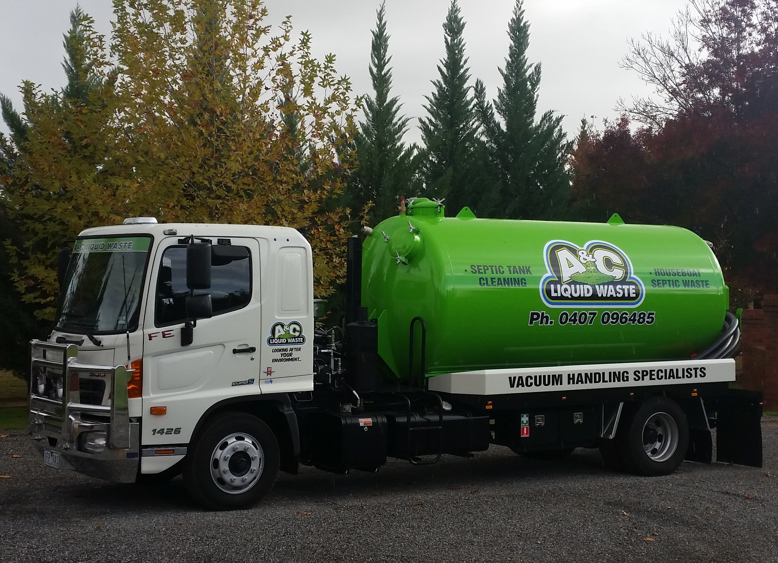 A&C Liquid Waste Disposal Septic Tank Cleaning Service on Mildura