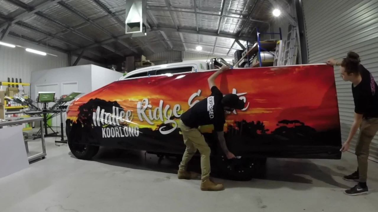 Exposed Signage & Apparel Signwriters 281 Etiwanda Avenue Between