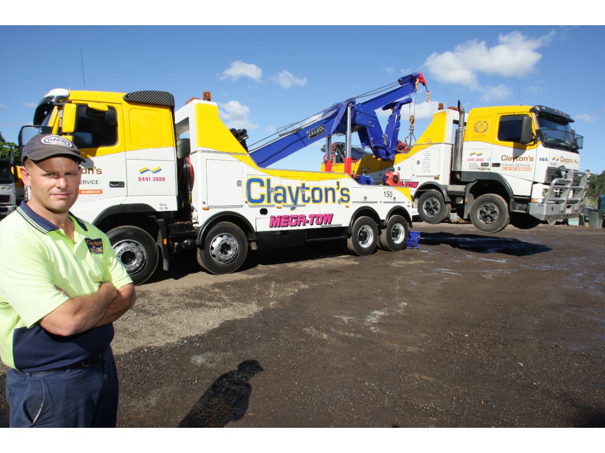 Clayton's Towing Service Towing Services 18 Piper St Caboolture