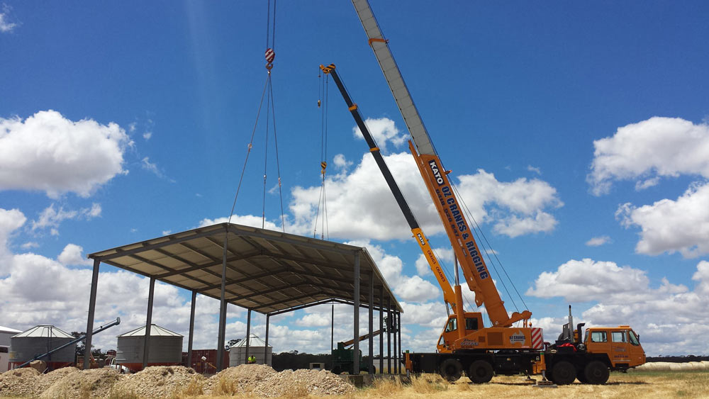 Oz Cranes & Rigging Pty Ltd Crane Hire 145 Charleston Rd Bendigo East