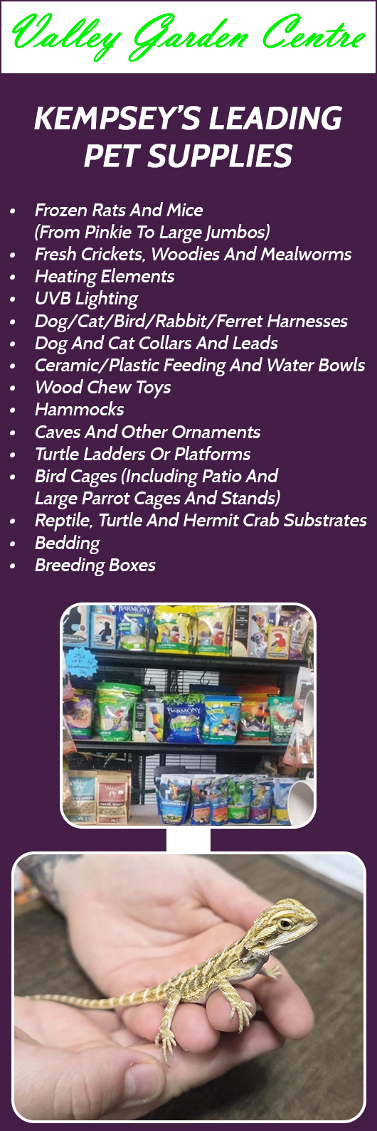 Valley Garden Centre - Promotion