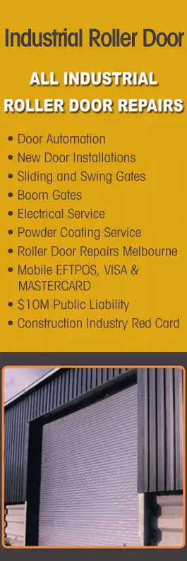 All Industrial Roller Door Repairs - Promotion