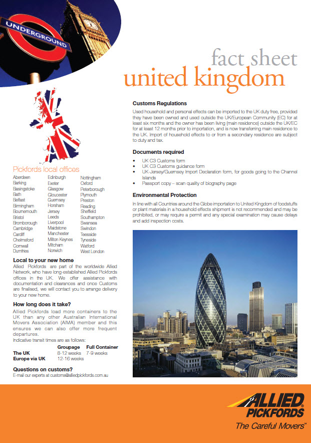 UK Fact Sheet