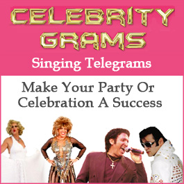 Celebrity Grams Singing Telegrams - Promotion