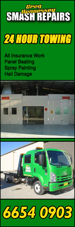 Greg Hennessey Smash Repairs - Promotion