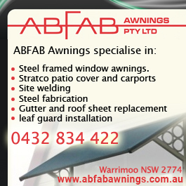 ABFAB Awnings Pty Ltd - Promotion
