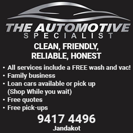 The Automotive Specialist - Promotion