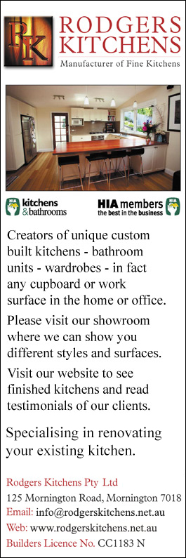 Rodgers Kitchens Pty Ltd - Promotion
