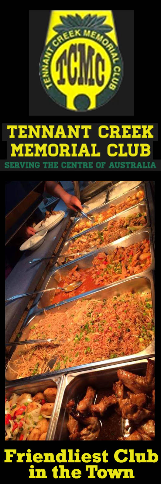Tennant Creek Memorial Club - Promotion