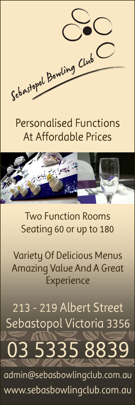 Sebastopol Bowling Club - Promotion