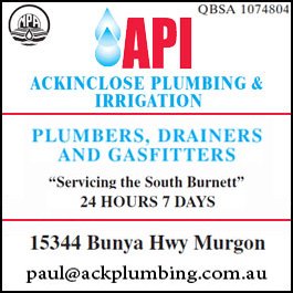 Ackinclose Plumbing & Irrigation - Promotion