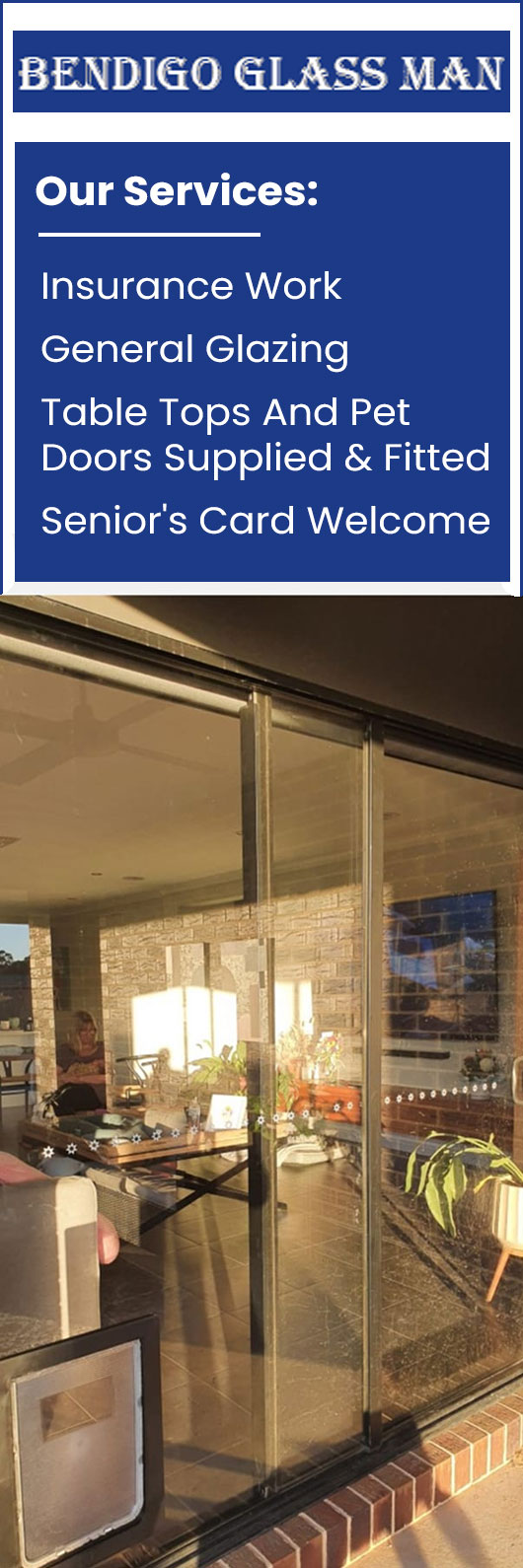 Bendigo Glass Man - Promotion