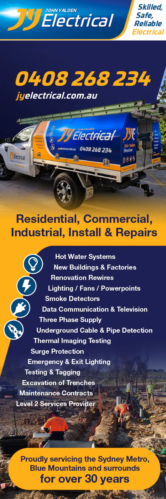 John Yalden Electrical Services Pty Ltd - Promotion