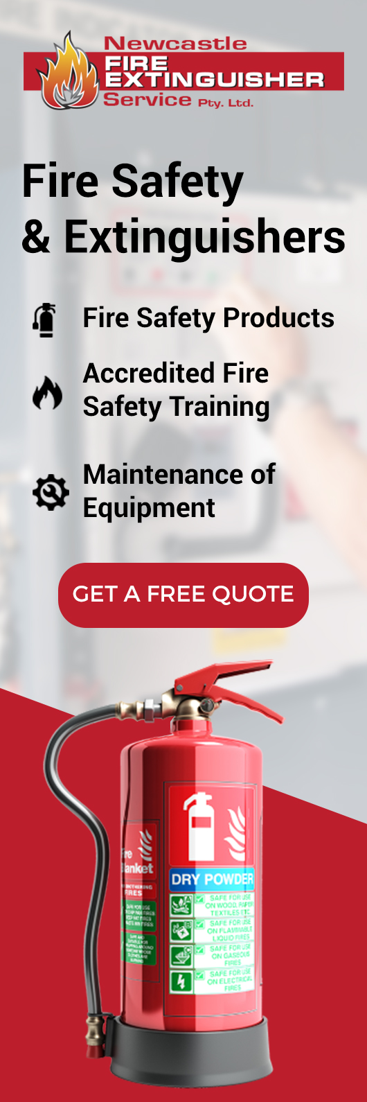 Newcastle Fire Extinguisher Service Pty Ltd - Promotion