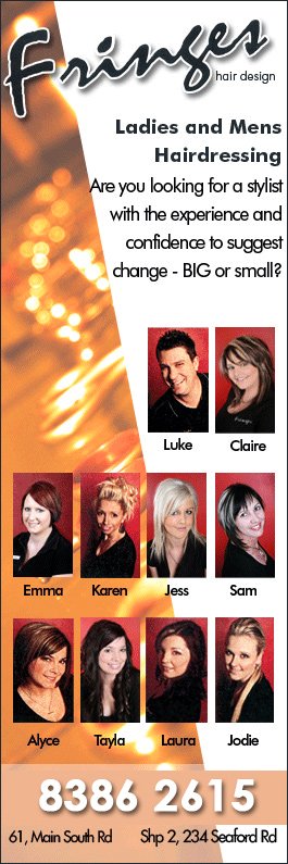 Fringes Hair Design - Promotion