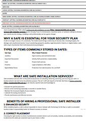 Safe Installation Services