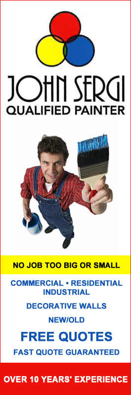John Sergi Qualified Painter - Promotion