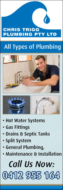 Chris Trigg Plumbing Pty Ltd - Promotion