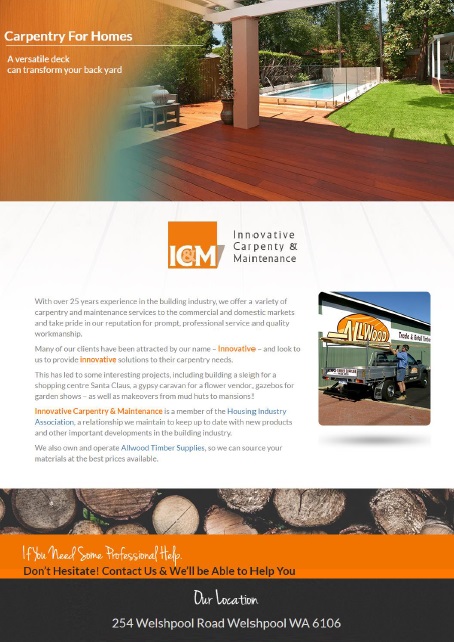 Carpentry For Homes