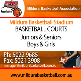 Mildura Basketball Stadium - Promotion
