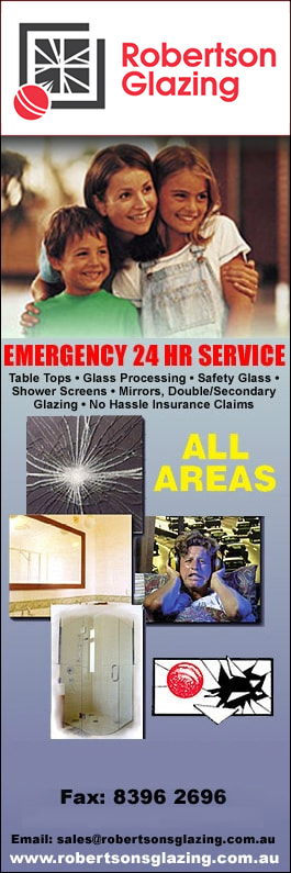 Robertson's Glazing Service - Promotion