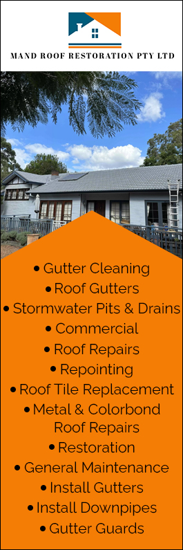 Mand Roof Restoration Pty Ltd - Promotion