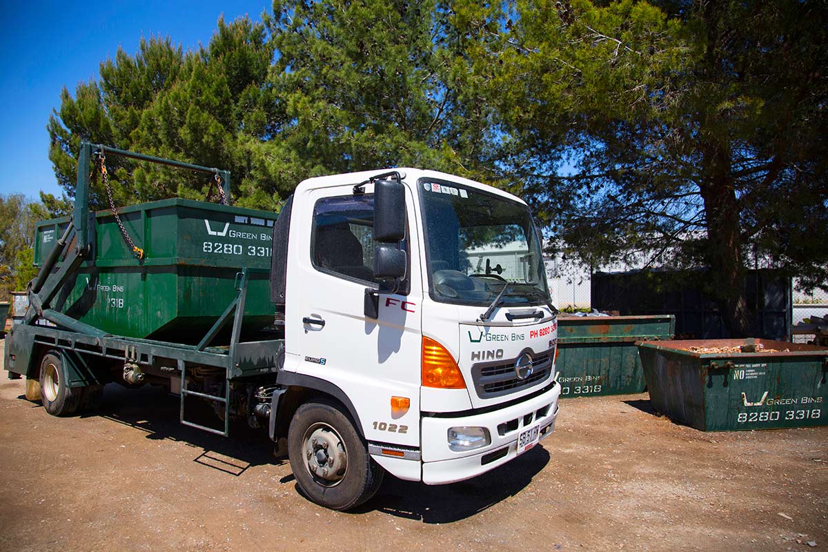 Green Skip Bins Adelaide Rubbish Removal & Skip Bins Fullarton