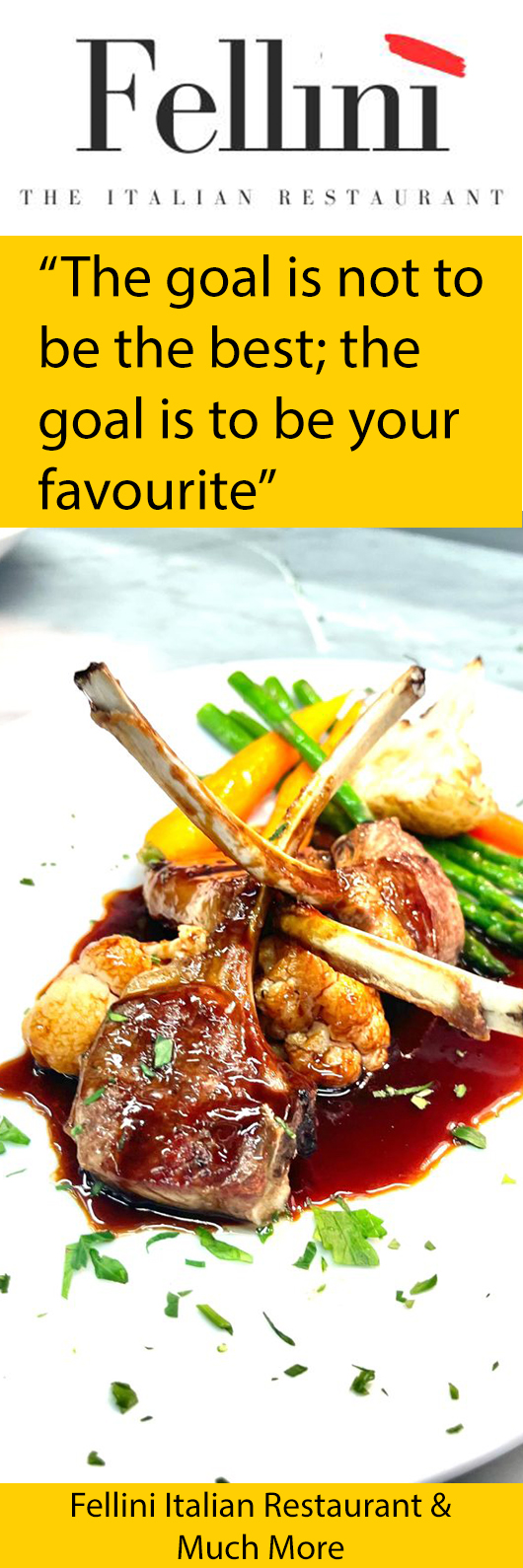 Fellini Italian Restaurant & Much More - Promotion