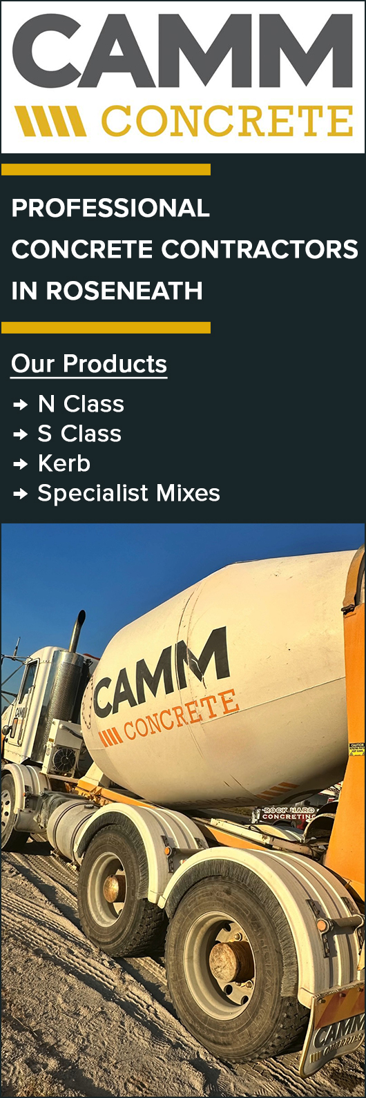 CAMM Concrete - Promotion