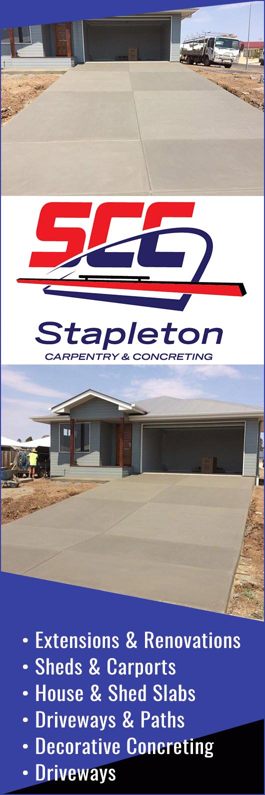 Stapleton Carpentry & Concreting Pty Ltd - Promotion
