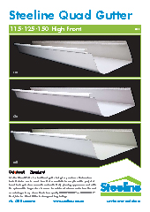 Steeline Quad Gutter