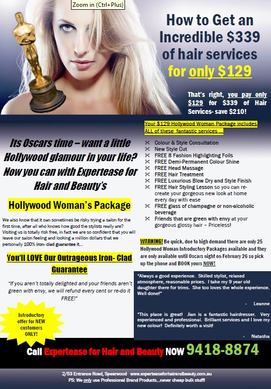 Hollywood Package 2017