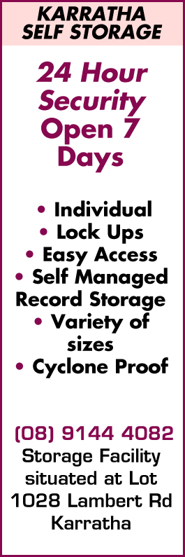 Karratha Self Storage - Promotion