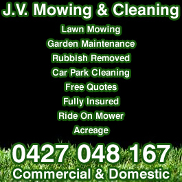 J.V. Mowing & Cleaning - Promotion