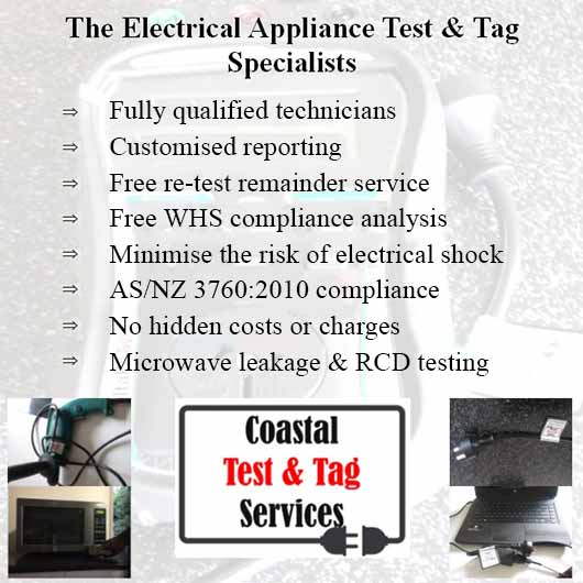 Coastal Test & Tag Services - Promotion