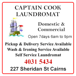 Captain Cook Laundromat - Promotion