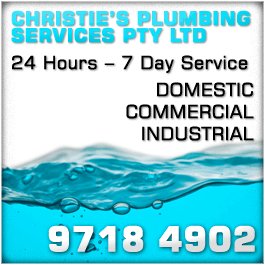 Christie's Plumbing Services Pty Ltd - Promotion