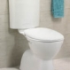 Profile connector toilet.