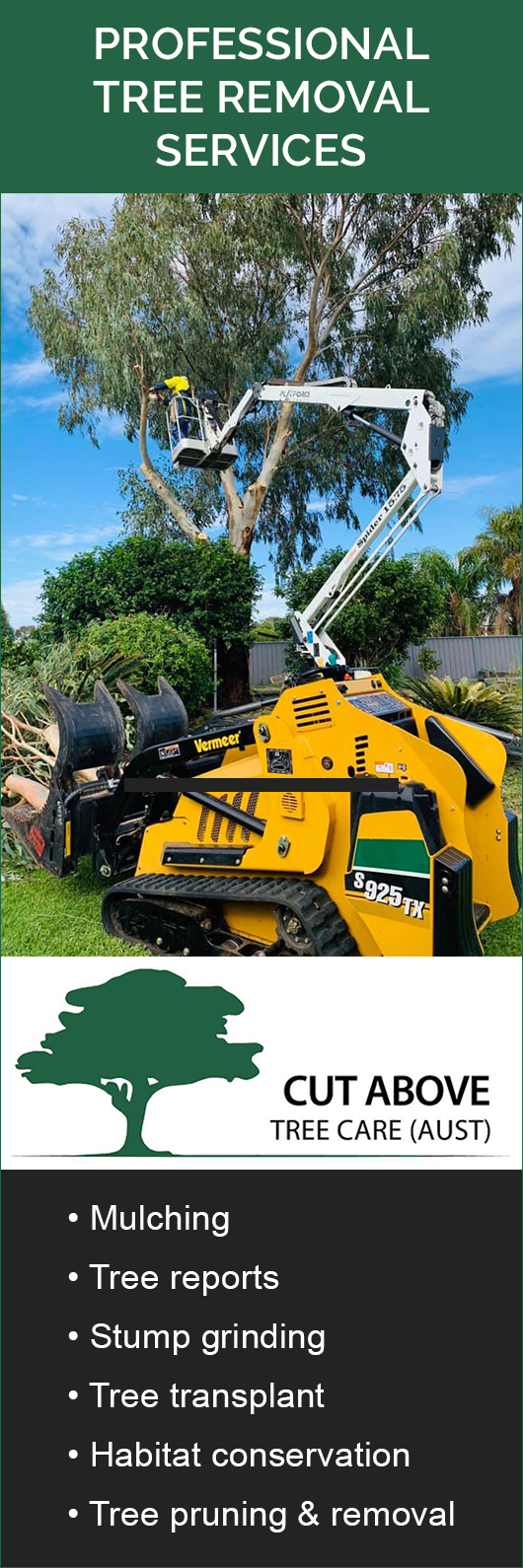 Cut Above Tree Care (Aust) Pty Ltd - Promotion