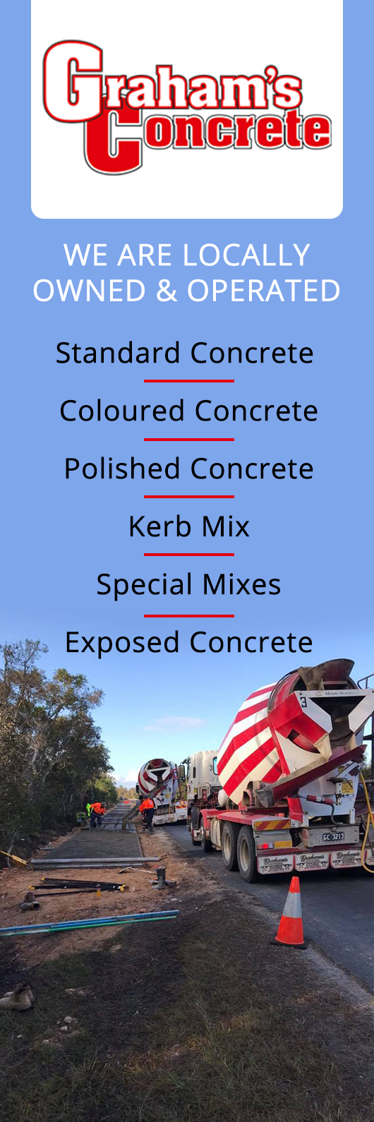Graham's Concrete & Quarry - Promotion