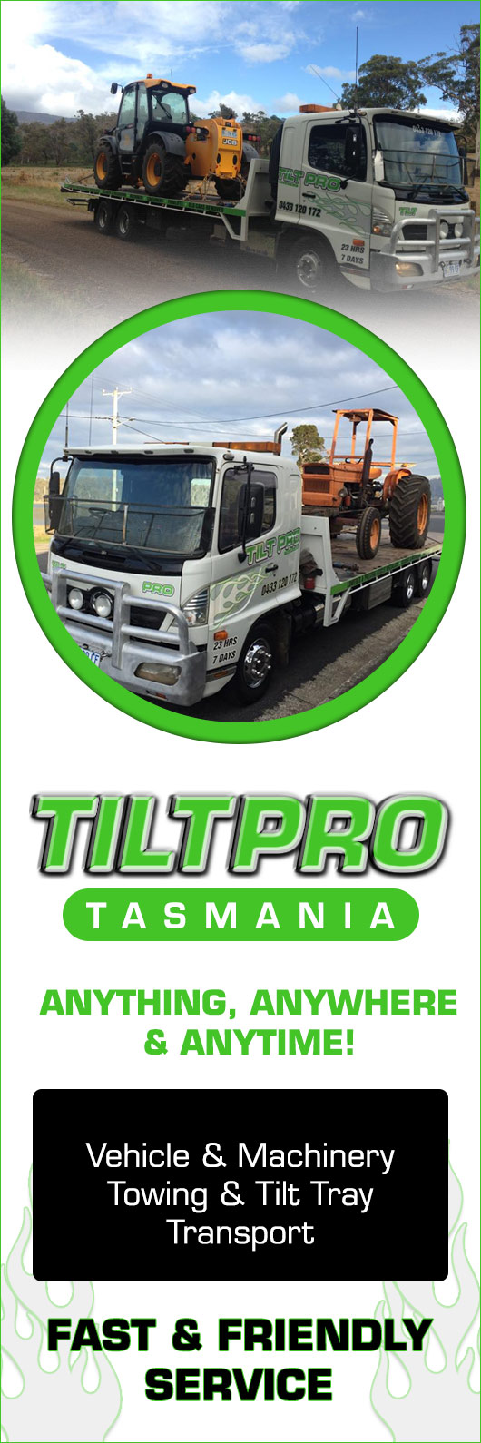 Tiltpro Tasmania Towing Service Ulverstone Yellow Pages®