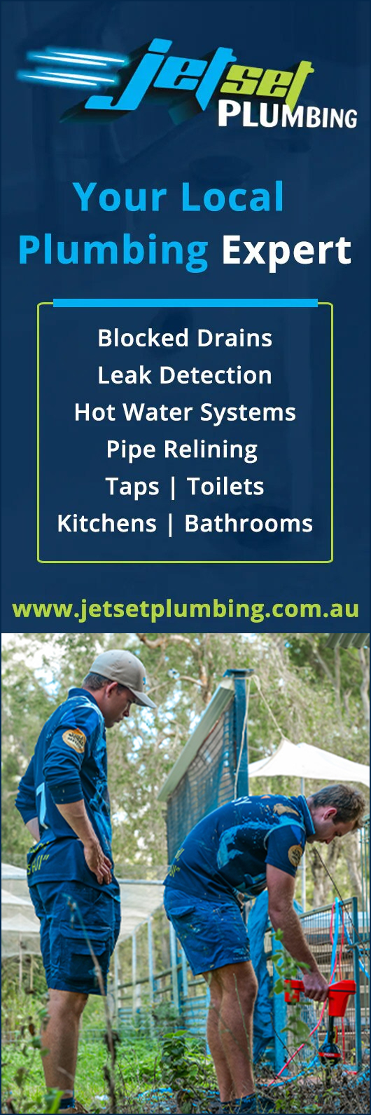 Jetset Plumbing - Promotion
