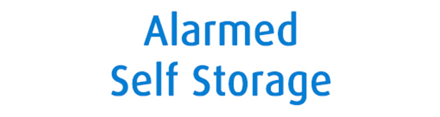 Alarmed Self Storage - logo